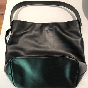 The Limited Black Bucket Purse